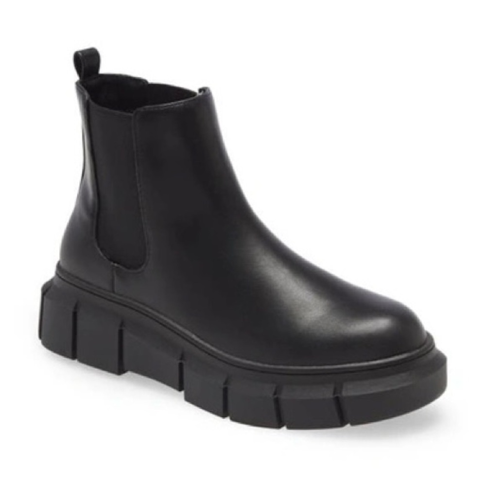 BP Black Moto Ankle Boots